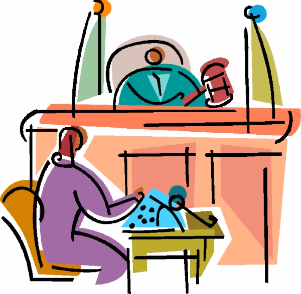 courtroom clipart - photo #2